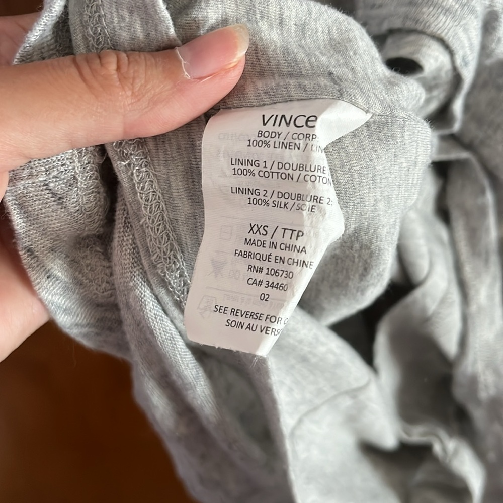 Vince 100% linen dress - Picture 4 of 4